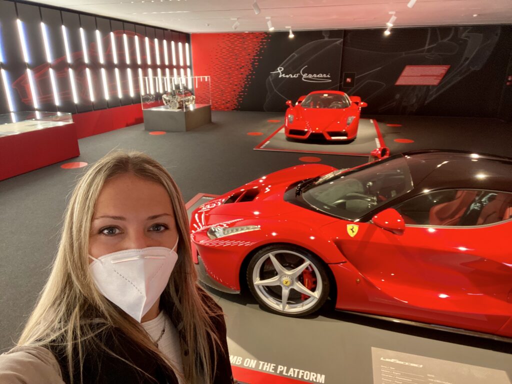 Sabina al Museo Ferrari