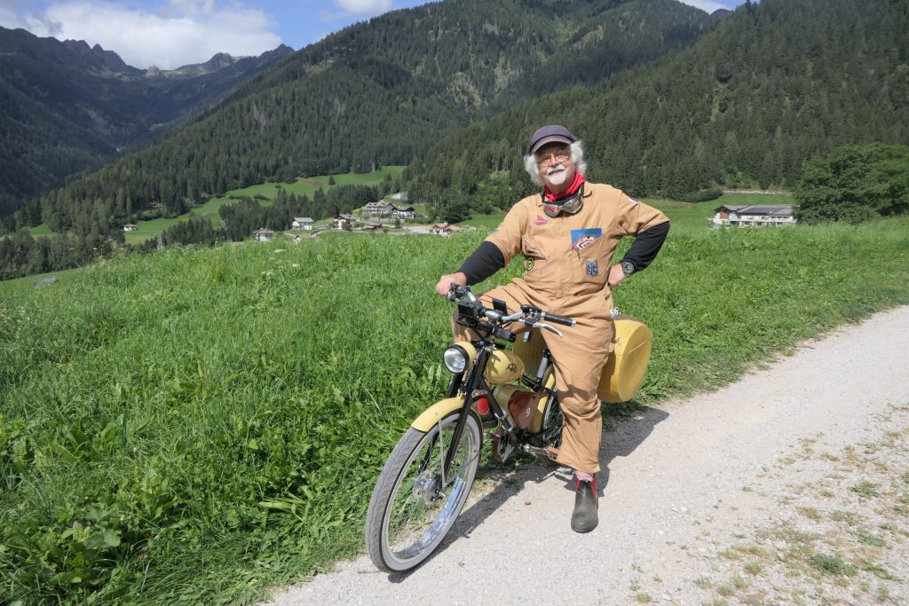 Patrizio in Trentino su Aquilotto 