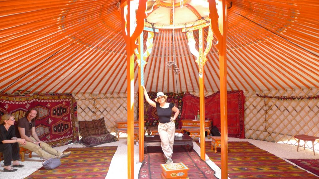 La yurta di Syusy Blady