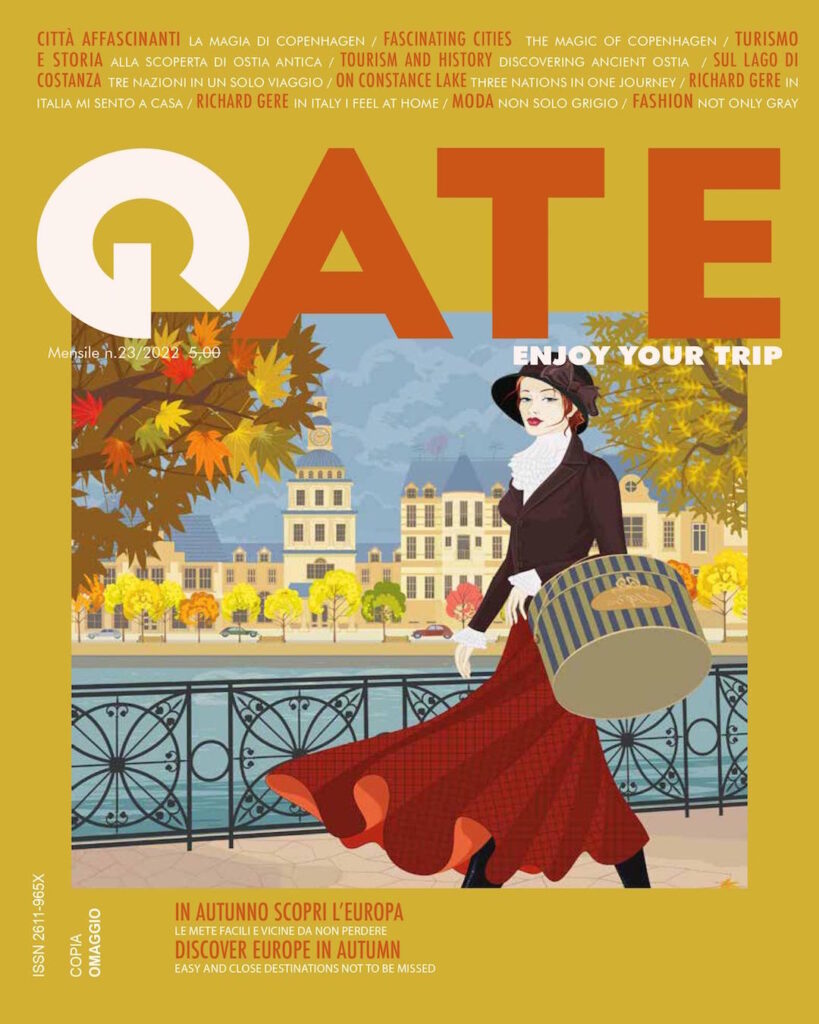Copertina di GATE Magazine di ottobre
