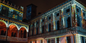 Padova, videomapping sui palazzi storici